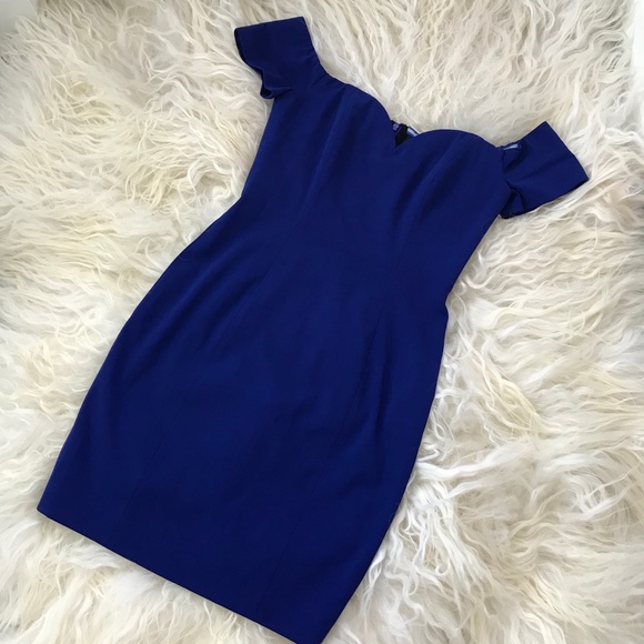 BADGLEY MISCHKA Off-The-Shoulder Mini Dress